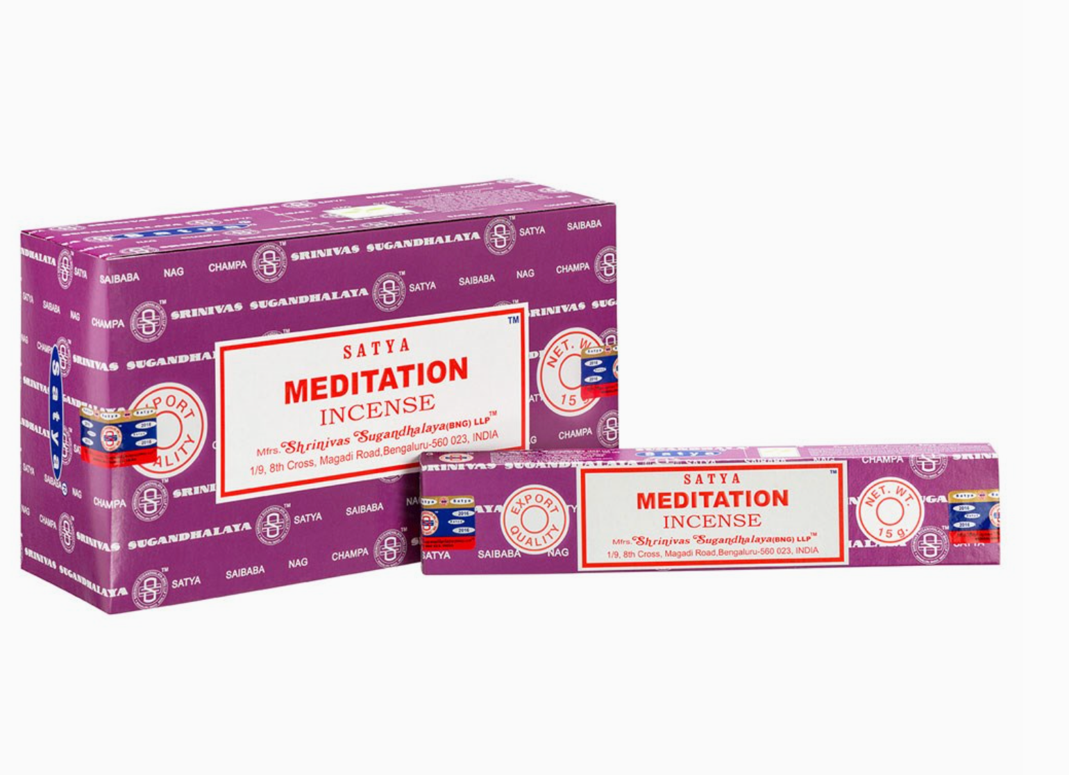 Satya Meditation Røgelsespinde