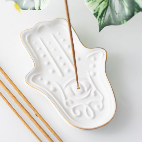 Røgelse Holder - Hamsa hånd